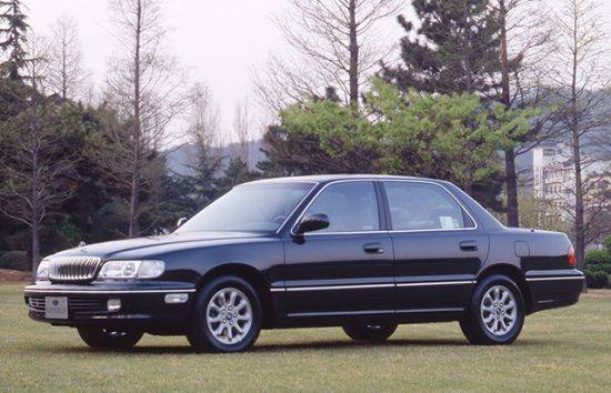 1992년 출시된 2세대 그랜저(LX)<사진제공:현대차>