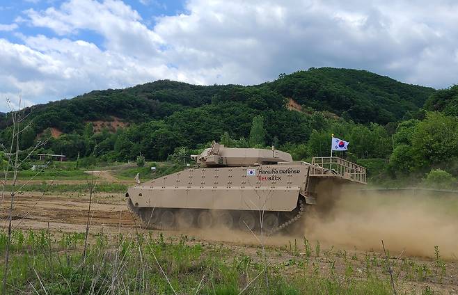 '레드백' 장갑차. /뉴스1