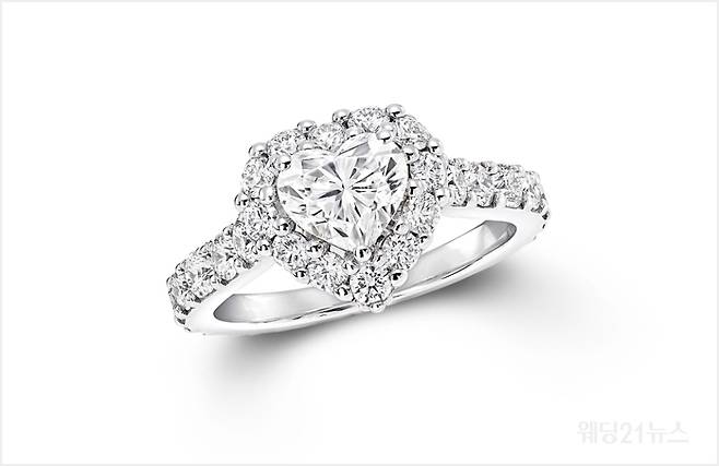 그라프 아이콘 컬렉션 하트 셰이프 다이아몬드 링 가격 미정 (사진제공 : GRAFF)