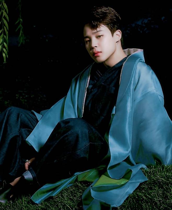 방탄소년단 지민, '한복' 트렌드 해시태그 1위 '#JIMIN'..'KOREA FRONTMAN'