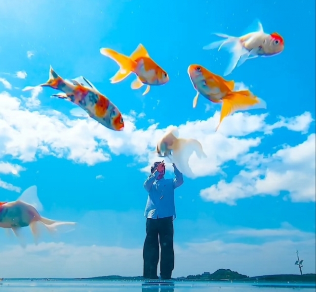 일본인 인플루언서 겸 영상작가 A씨가 삼성 갤럭시 Z플립4를 이용해 촬영한 영상. 인스타그램 aaa_tsushi_ 캡처