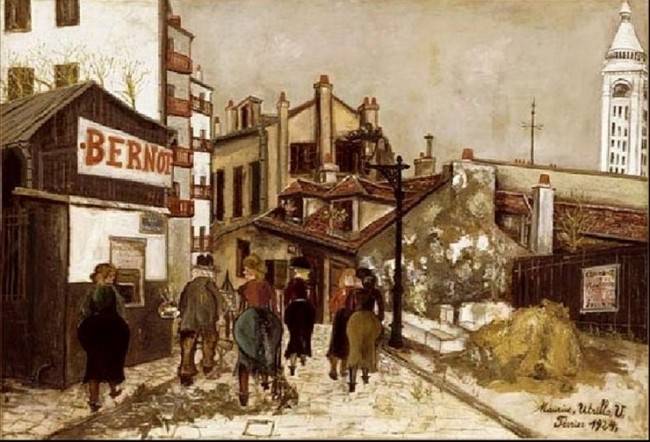 모리스 위트릴로, La Maison Bernot House