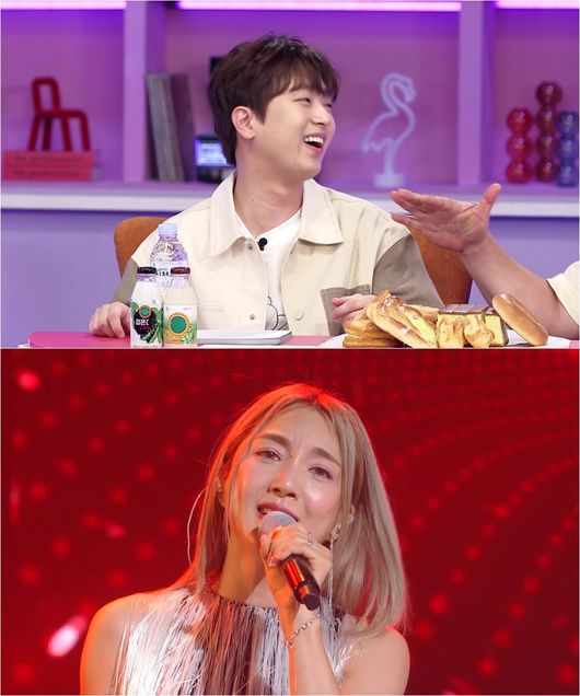Singer Lee Chan-won has been besieged at Kim Dong-wook.KBS2 musical entertainment Immortal Songs: Singing the Legend, which is broadcast today (17th), will be featured on Drama OST vocal Queen.Sea, Park Min-hye, Lim Jin-hee, Lee Boram, Sunye, and Ailee, the representative Deva of South Korea, who is wrinkled in the drama OST system, gives a stage of impression and thrill.MC Lee Chan-wons performance is expected to increase expectations before the broadcast.Lee Chan-won transformed into Kim Dong-wook in a recent recording, capturing the cast with a two-second vocal simulation.Lee Chan-won, who confirmed that Seas selection was the OST sweet love of Drama The Man in Crisis, made a verse with cave bass and made the cast s eyes open.Lee Chan-won also showed tears on the stage of Seas stupid love that filled with a desolate sensibility.In addition, you can also meet the delightful dedication of Deva Sea, the representative of South Korea, as well as the aid fairy.Sea, who appeared in a thread costume, started the talk by saying that she had airlifted costumes from the UK for Immortal Songs: Singing the Legend, which appeared in a long time.He then performed from love story with 10-year-old Husband to parenting talk and showed a sense of entertainment.In particular, he shouted senior to Sunye, a junior in the music industry. Sea said, Sunye is a senior as a parent.Sunye, should I have a second child? He laughed at the advice. He said that he had opened a place for sharing information that reminds me of mam cafe .Lee Chan-wons Kim Dong-wook mojo, Lee Chan-wons Flirt Love stage, Sea, and the delightful talk of the drama OST vocals Queen, which stimulated the tear glands of Lee Chan-won, You can meet at a special feature.Saturday at 6:10 p.m. KBS2TV.KBS