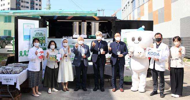 인천성모병원과 한국장기조직기증원이 생명나눔 활성화를 위한 ‘슬기로운 기증생활 응원 캠페인’을 진행하고 있다.