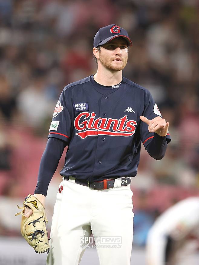 ▲ 롯데 찰리 반즈 ⓒ곽혜미 기자