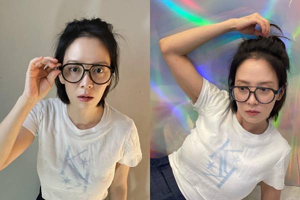 배우 송지효가 동안 미모를 자랑했다. /사진=송지효 인스타그램