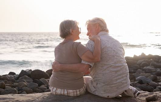 긍적적인 사고와 뚜렷한 목적 의식은 노년층의 건강유지에 있어 중요한 요소다|출처: 게티이미지 뱅크