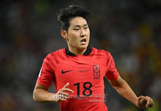 한국 축구대표팀 일원으로 2022 카타르 월드컵에 참가한 이강인.(사진=게티이미지)