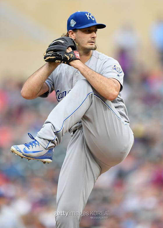 캔자스시티 로열스에서 뛰던 버치 스미스의 모습. 게티이미지