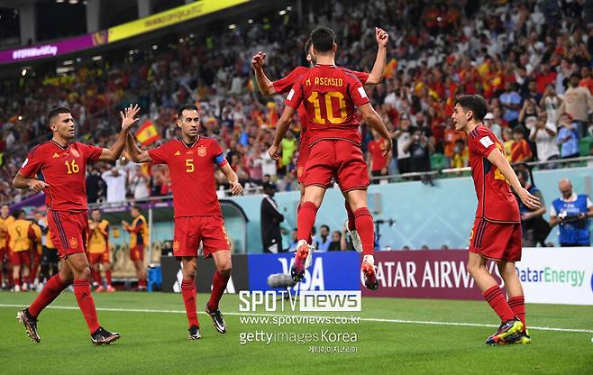 ▲ 1위 스페인 역시 일본전에 쉬어갈 생각은 없다.