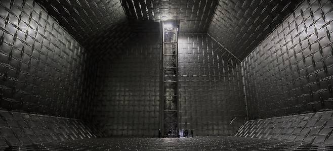 국산 액화천연가스(LNG) 화물창 KC-1의 내부 모습. (사진=KLT)