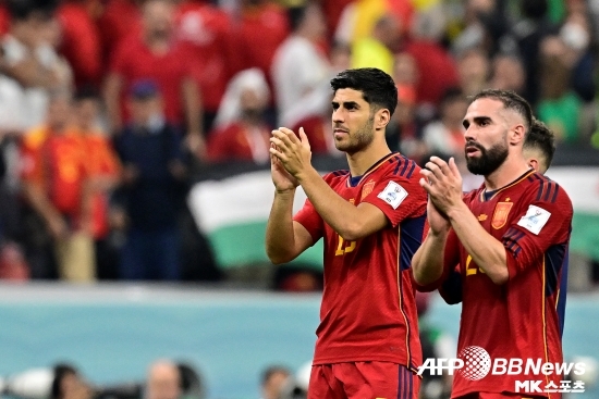 스페인은 7일 모로코와의 월드컵 16강전에 앞서 최정예 라인업을 발표했다. 사진=ⓒAFPBBNews = News1