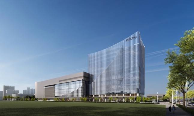 글로벌 바이오기업 '싸토리우스'의 송도 캠퍼스 투시도 /사진제공=삼성엔지니어링