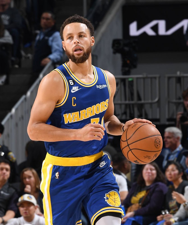 스테픈 커리의 모습. NBA 센트럴 제공