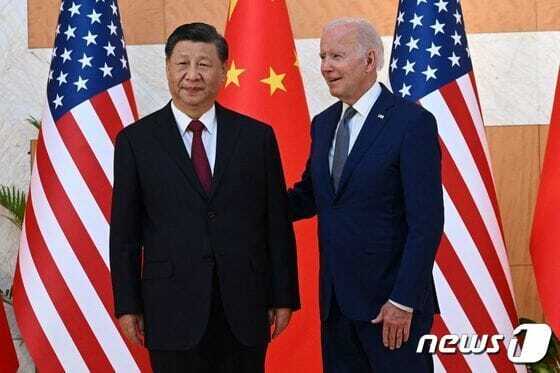 조바이든 미국 대통령(오른쪽), 시진핑 중국 국가주석(제공=뉴스1)