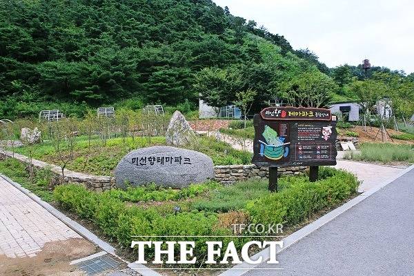 한국관광공사가 주관한 친환경 추천 여행지로 충북 괴산군 괴산읍 검승리에 소재한 성불산 자연휴양림이 선정됐다. /괴산군 제공.