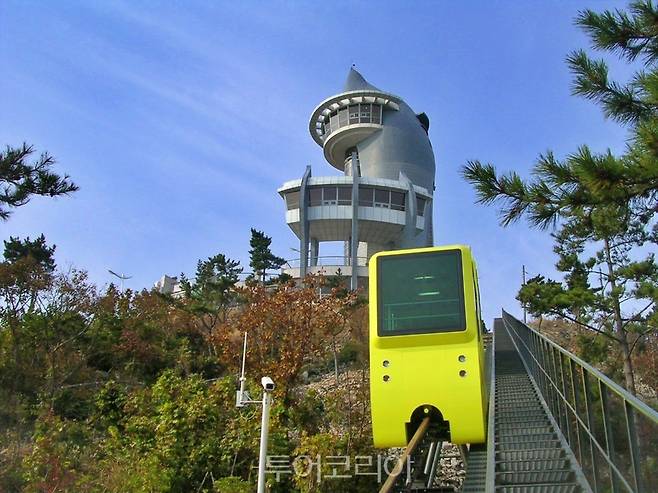 땅끝모노레일과 땅끝전망대