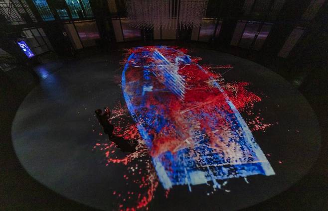 한국문화기술연구소가 지난해 12월부터 올해 1월까지 국립아시아문화전당에서 개최한 보물선을 깨우다, 아시아 해양실크로드 전.