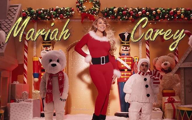 커라이어 캐리 캐럴앨범 이미지.