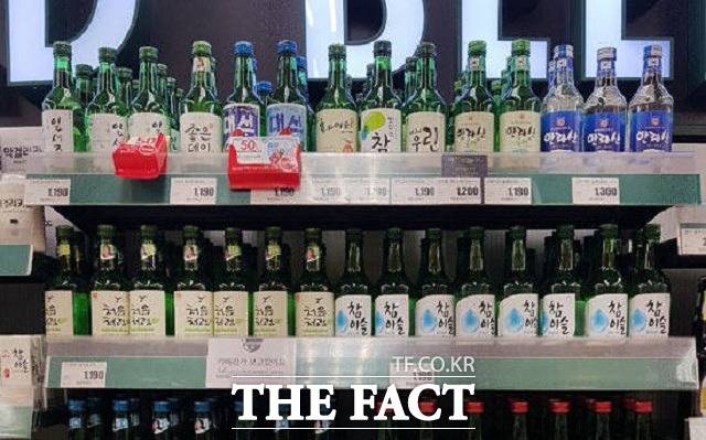 1924년 알코올 도수 35도로 출시된 진로는 내달 16도로 리뉴얼 된다. /더팩트 DB