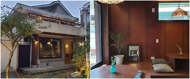 양옥을 개조해 만든 카페 한채 / 사진 = 한채