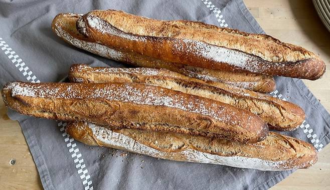유기농 밀가루로 만든 바게트 트라디시옹 / 사진제공=정연아