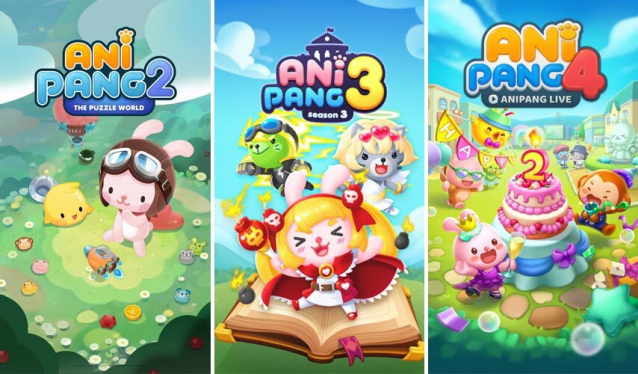 애니팡 시리즈 이미지.