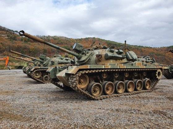 미국의 M48 패튼을 개량한 한국형 전차 M48A3K. 디펜스타임즈