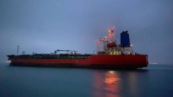 이란당국에 억류됐던 한국 국적의 선박 '한국케미호' [외교부 제공]