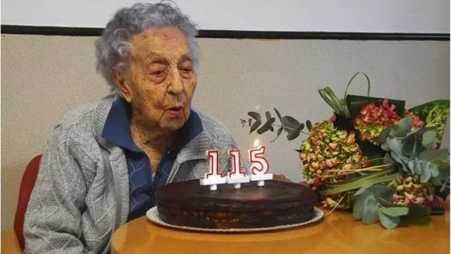 기네스 공인 세계 최고령자(115세) 마리아 브리냐스 모레라. [사진= 모레라 SNS]
