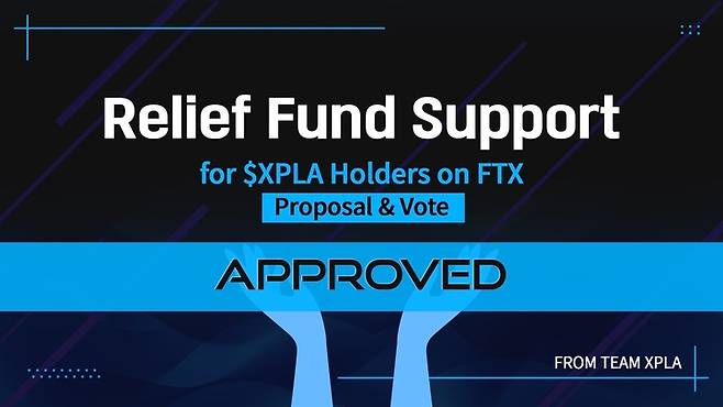 컴투스홀딩스는 FTX 사태와 관련 엑스플라(XPLA) 개인 홀더 지원을 위한 거버넌스 투표 결과, 만장일치로 가결됐다고 1일 밝혔다.(사진=컴투스홀딩스) *재판매 및 DB 금지