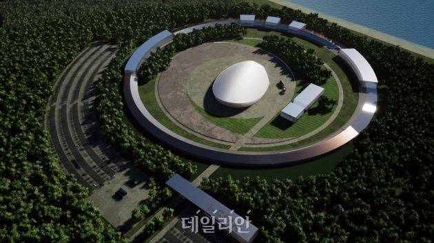 우리 기술로 개발중인 i-SMR 조감도. ⓒ한국수력원자력