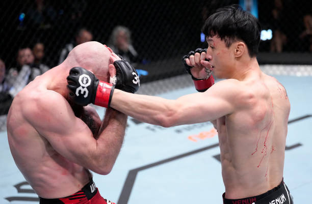 최두호가 3년 2개월만의 UFC 복귀전에서 아쉬운 무승부를 기록했다.(UFC 제공)