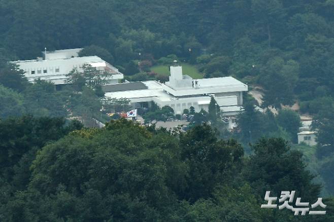 서울 용산구 한남동 대통령 관저. 류영주 기자