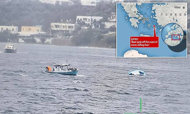 그리스 해상서 이주민 태운 보트 침몰…어린이 3명 등 사망