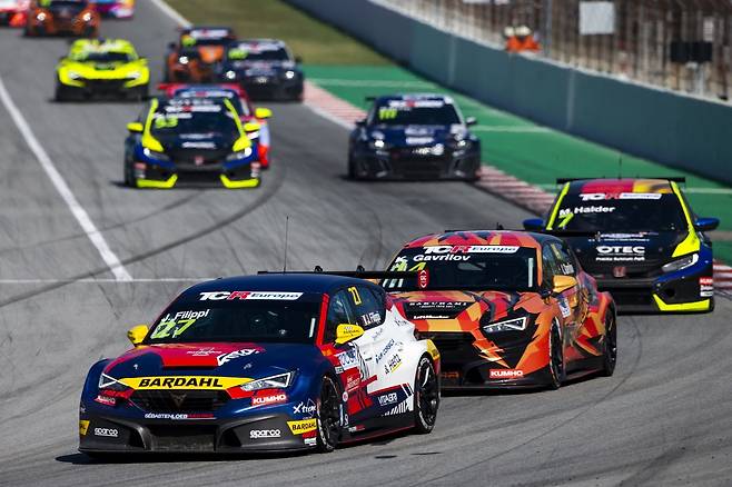 2022 TCR유럽 주요 경기장면(금호타이어 제공)