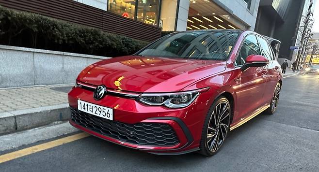 폭스바겐 골프 GTI. 사진=육동윤 글로벌이코노믹 기자