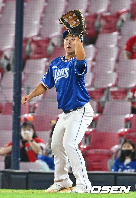 삼성 조민성 / OSEN DB