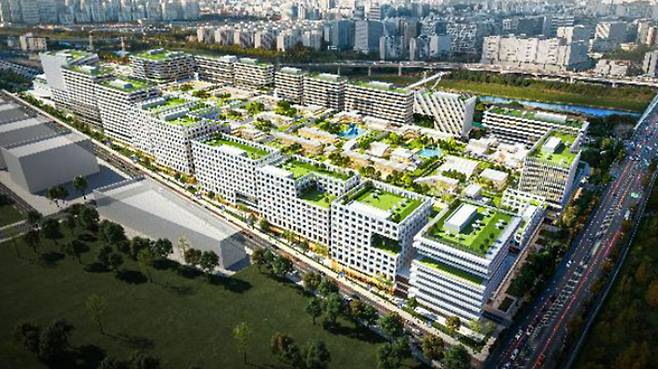 서울 수서차량기지 개발구상안 조감도. 서울시청 제공