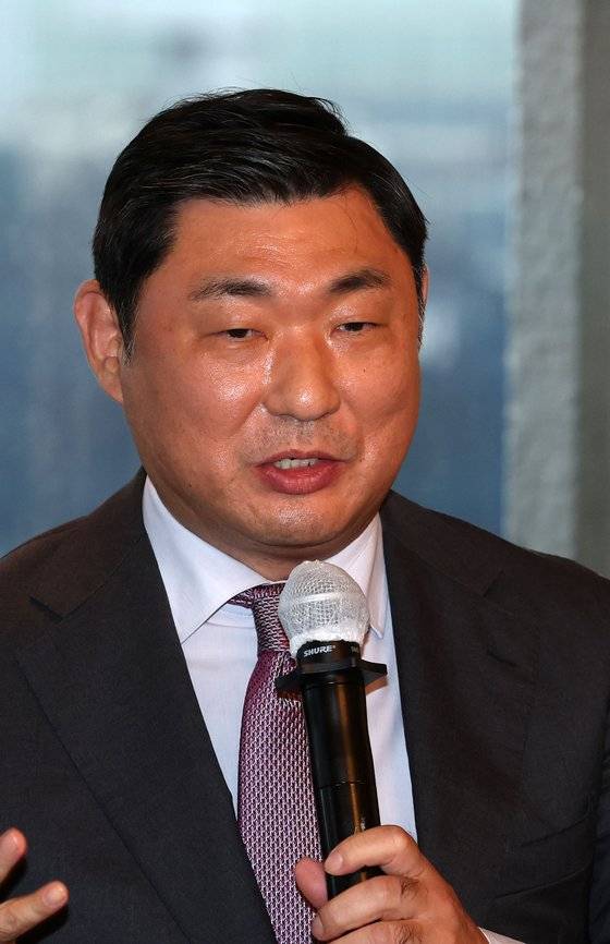 한석희 연세대 국제학대학원 교수. 김상선 기자