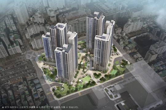 영등포자이 디그니티 조감도. <사진=GS건설>