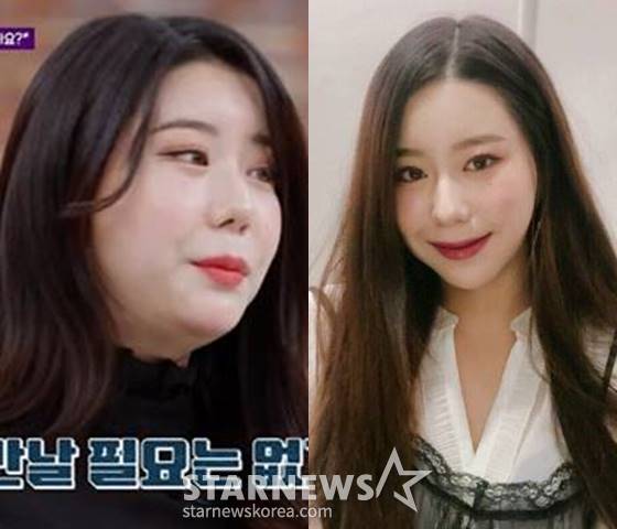 그룹 와썹 출신 지애 /사진=채널S, 지애 인스타그램