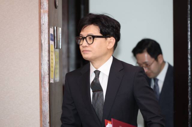 ▲ 한동훈 법무부 장관이 23일 오후 국회에서 열린 법사위 전체회의에 참석하고 있다. 연합뉴스