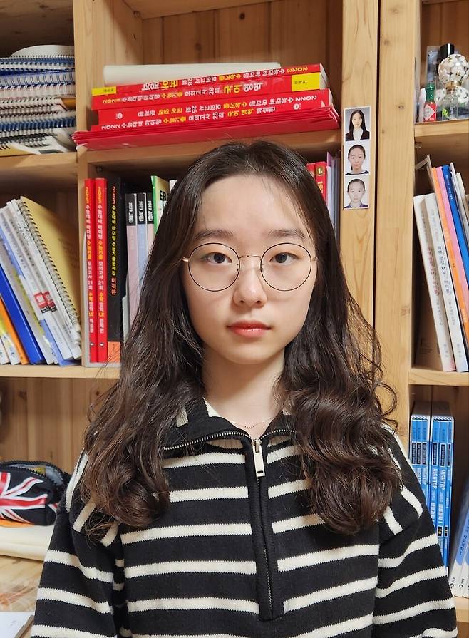 3월 경희대 한의예과 신입생이 되는 장연우(19)양. 장연우 제공.