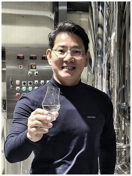 독도소주를 기획한 임진욱 케이알컴퍼니 대표. 사진 케이알컴퍼니