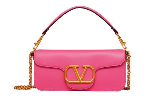 메탈릭한 골드 로고 장식이 특징. 324만 원 발렌티노가라바니.