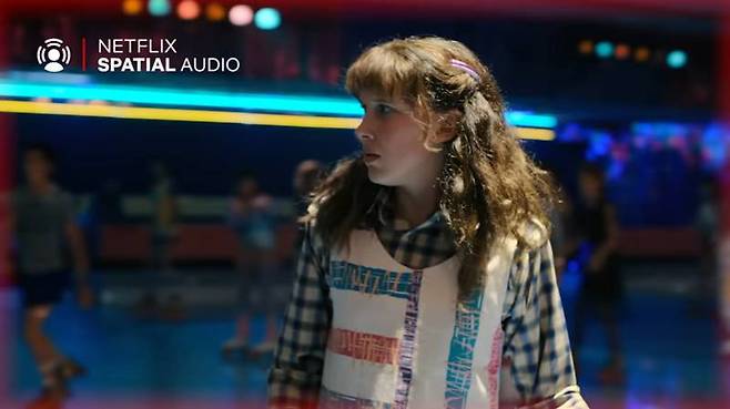 공간 음향 적용 작품 중 하나인 넷플릭스 '기묘한 이야기'. 출처=넷플릭스