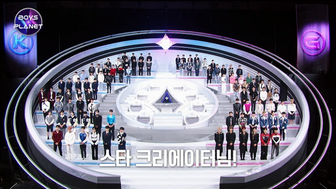 Mnet ‘보이즈 플래닛’ 참가자들. 해당 방송 캡처