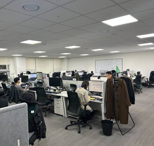 깃플 사무실 전경.