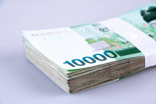 돈다발. 게티이미지뱅크